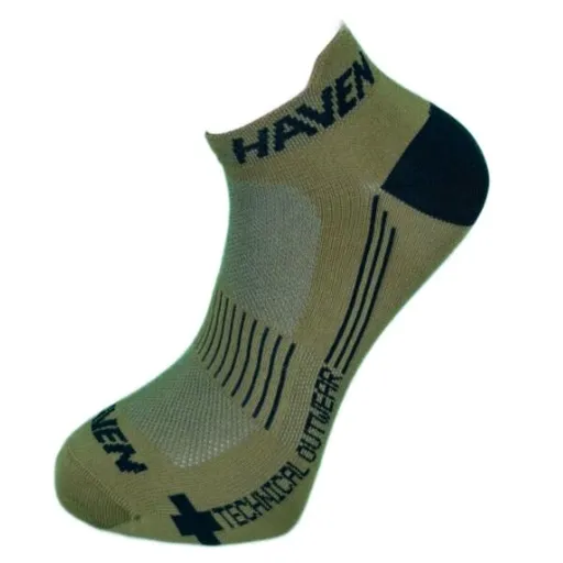 HAVEN SNAKE NEO Kotníkové ponožky, tmavě zelená, velikost