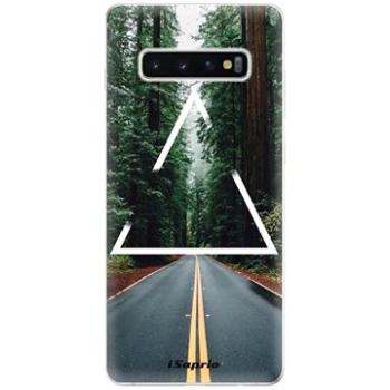 iSaprio Triangle 01 pro Samsung Galaxy S10+ (triag01-TPU-gS10p)