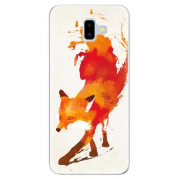 Odolné silikonové pouzdro iSaprio - Fast Fox - Samsung Galaxy J6+