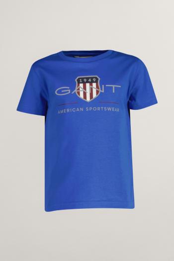 TRIČKO GANT ARCHIVE SHIELD SS T-SHIRT GREECE BLUE