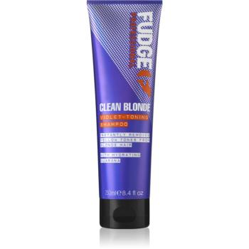 Fudge Care Clean Blonde fialový tónovací šampon pro blond vlasy 250 ml