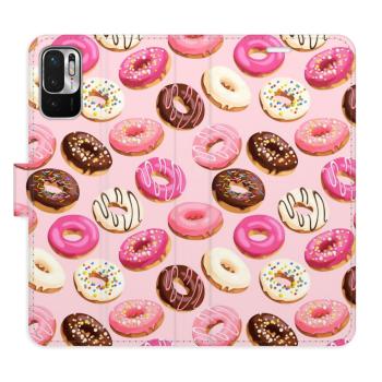 Flipové pouzdro iSaprio - Donuts Pattern 03 - Xiaomi Redmi Note 10 5G