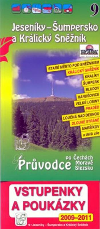 Jeseníky - Šumpersko a Králický Sněžník 9. - Průvodce po Č,M,S + volné vstupenky a poukázky