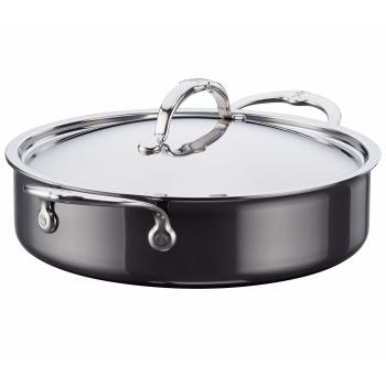 Servírovací pánev NANOBOND TITANIUM 26 cm, 3,3 l, nerezová ocel, Hestan