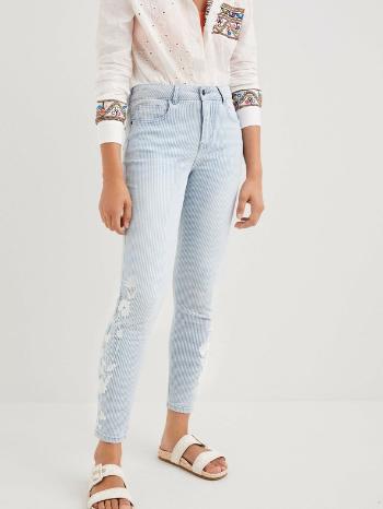 Desigual Agra Jeans Modrá