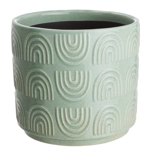 RAINBOW Květináč 14 cm - mátová