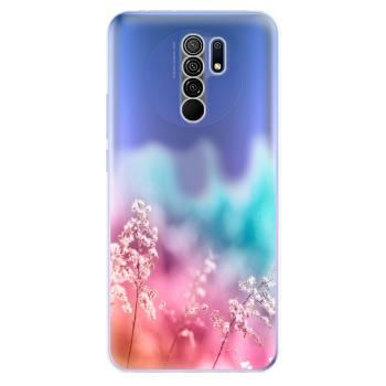 Odolné silikonové pouzdro iSaprio - Rainbow Grass - Xiaomi Redmi 9