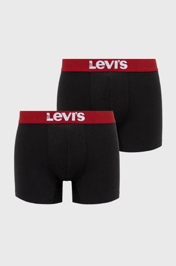 Boxerky Levi's pánské, černá barva, 37149.0272-black