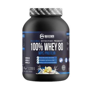 MAXXWIN 100% WHEY 80 vanilka 2200 g