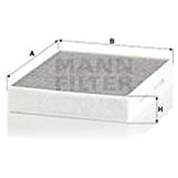 MANN-FILTER CUK25001 pro vozy ALPINA;BMW (CUK25001)