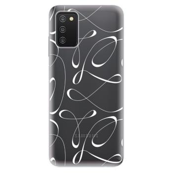 Odolné silikonové pouzdro iSaprio - Fancy - white - Samsung Galaxy A03s