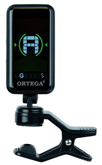 Ortega Chromatic Clip Tuner Easy Tune Black