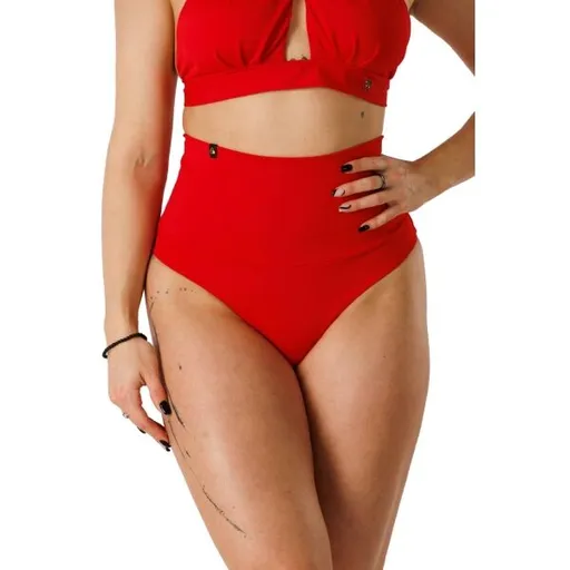 GOLDBEE SHAPEWEAR SWIMWEAR BOTTOMS Dámské stahovací plavecké kalhotky, červená, velikost XXL