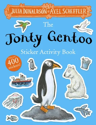 Jonty Gentoo Sticker Activity Book (PB) - Julia Donaldsonová