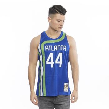 Mitchell & Ness Atlanta Hawks #44 Pete Maravich royal Swingman Jersey - L