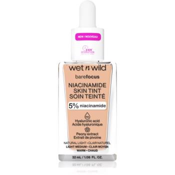 Wet n Wild Bare Focus Niacinamide Skin Tint lehký hydratační make-up odstín Light 32 ml