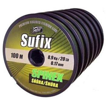 Sufix šňůra spinex green 100 m - 0,14 mm 8 kg