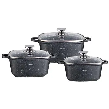 Sada mramorových hrnců Kinghoff Kh-1607 (5908287216075)