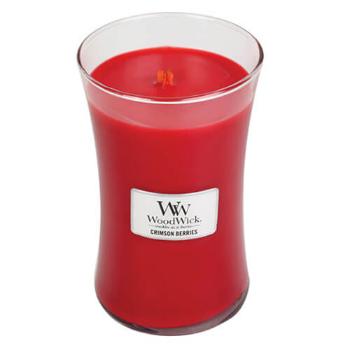 WoodWick Vonná svíčka váza Crimson Berries 609 g