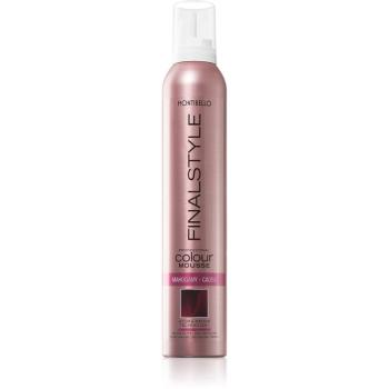 Montibello FINALESTYLE Color mousse barvicí pěna pro zvýraznění barvy vlasů Mahogany - Caoba 320 ml