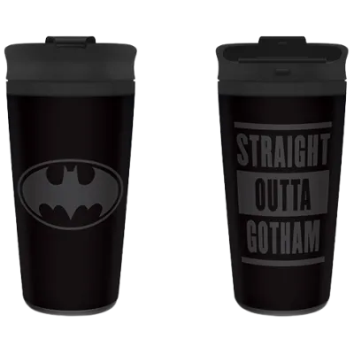 Hrnek cestovní Batman (Straight outta Gotham), 450 ml