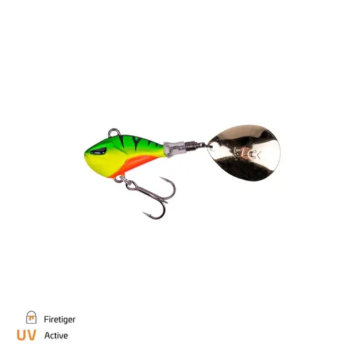 Zeck Tail Spinner Rogue Runner 20g - Firetiger,Zeck Tail Spinner Rogue Runner 20g - Firetiger