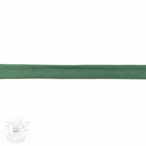 Lemovací proužek úpletový dark old green