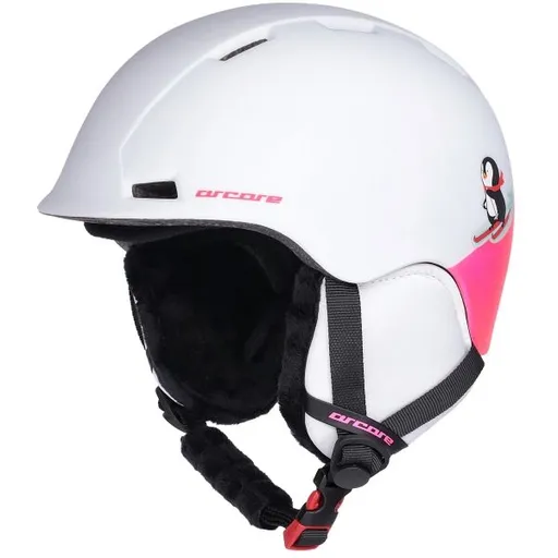 Arcore BLAST JR Juniorská lyžařská helma, bílá, velikost (48 - 52)