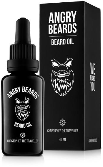 Szakállolaj ANGRY BEARDS Christopher the Traveler 30 ml