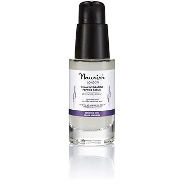 NOURISH LONDON Relax Hydratační peptidové sérum na obličej 30 ml (609728243852)