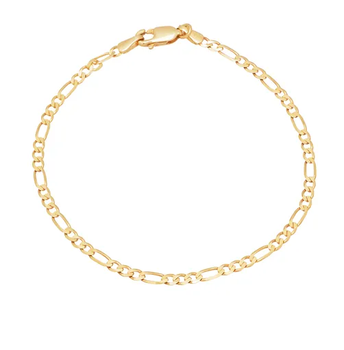 Soliter Zlatý náramek Figaro 261 115 0021 18 cm