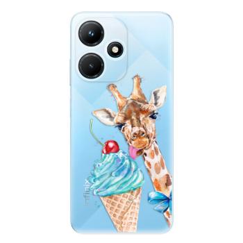 Odolné silikonové pouzdro iSaprio - Love Ice-Cream - Infinix Hot 30i