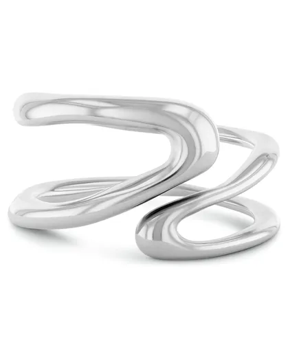 Calvin Klein Designový ocelový prsten Statement Links 35000751 56 mm