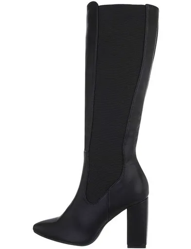 Dámské kozačky na podpatku