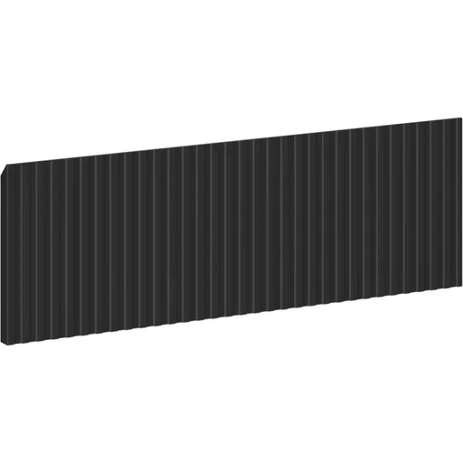 MEXEN Rivel čelo pro koupelnovou skříňku reliéf 70 x 20, černá mat 91A20-0700-235-1-71