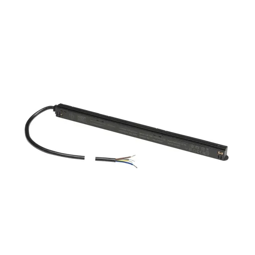 BIG WHITE (SLV) 48V SYSTEM Intrack LED driver, 48VDC, 100 W, včetně 300 cm připojovacího kabelu pro 220-240VAC a průchozího vedení DALI, černý 1010446