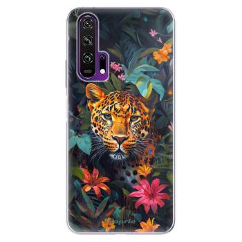 Odolné silikonové pouzdro iSaprio - Flower Jaguar - Honor 20 Pro