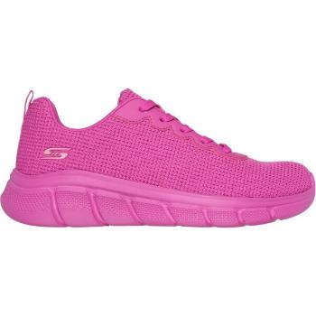 Skechers BOBS B FLEX Dámská volnočasová obuv, růžová, velikost