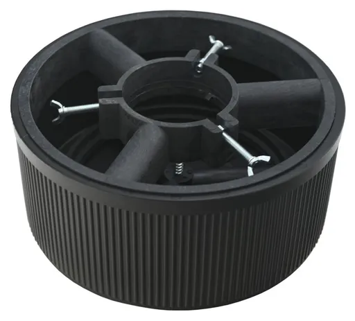 Stojan na vánoční stromek, 5 l, šedý