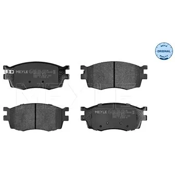 MEYLE Brzdové destičky přední (0252431717/W)