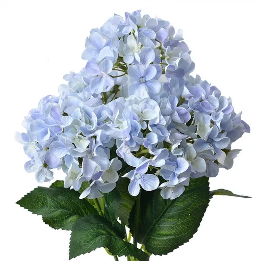 Fialkovo-modrá umělá květina hortenzie Hydrangea - 15*15*45 cm 6PL0305
