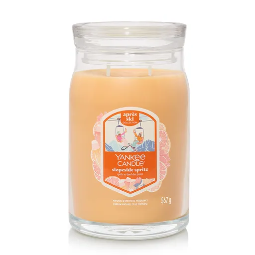 Yankee Candle Vonná svíčka velká Signature Slopeside Spritz, 567 g, L