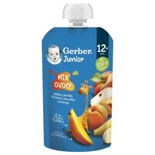 Gerber Junior Mix ovoce kapsička 110 g