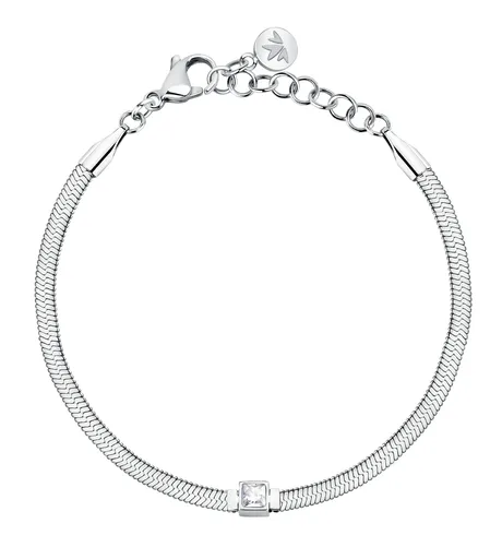 Morellato Nadčasový ocelový náramek s krystalem Hádek Gioia SAVY35