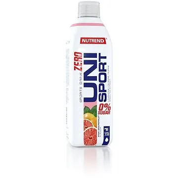 Nutrend Unisport Zero, 1000 ml, pink grep (8594073178541)
