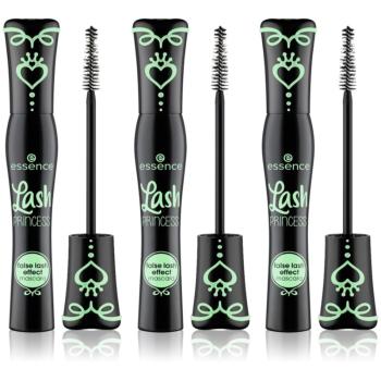 essence Lash PRINCESS řasenka pro efekt umělých řas výhodné balení 3 x 12 ml