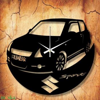 SUZUKI-s bakelit órák, saját rendszámmal, vagy felirattal