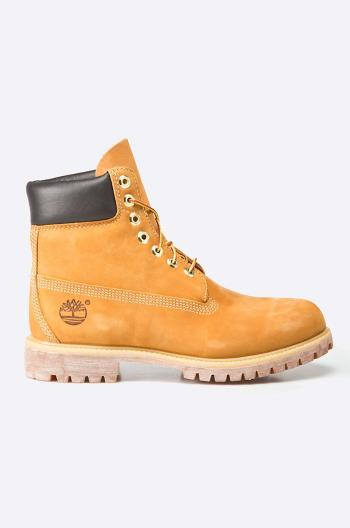 Zimní boty Timberland 6" Premium Boot pánské, hnědá barva, lehce zateplené, TB0100617131