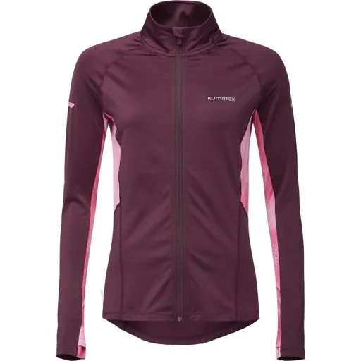 Klimatex SOPHIA1 Dámská funkční mikina, vínová, velikost