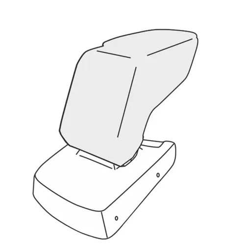 Loketní opěrka Renault Megane 2016- (pouze adaptér)